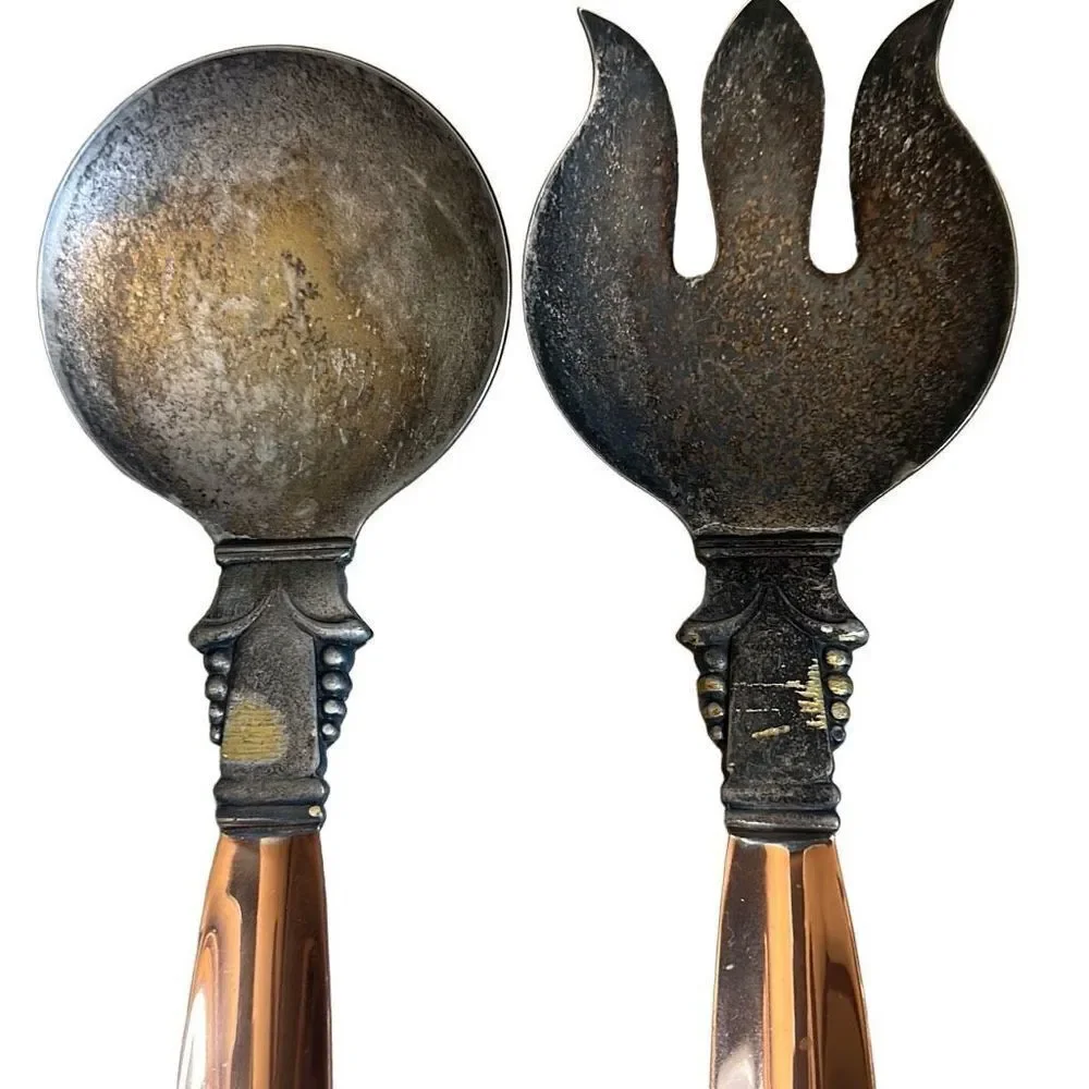 Vintage‎ Coppercraft Guild Salad Servers